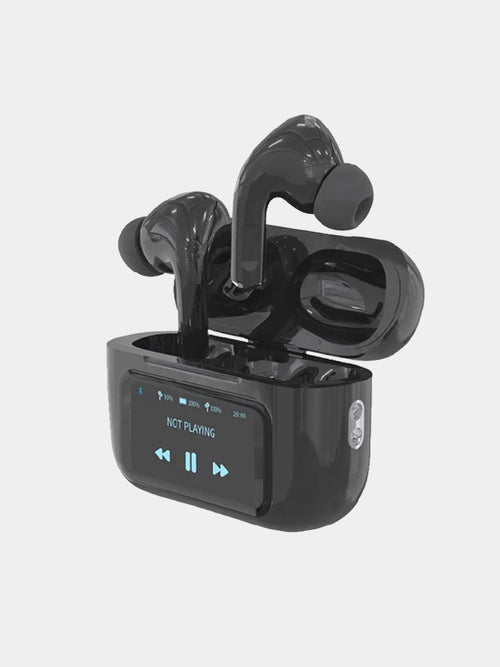 A9 Pro Airpods Anc/enc Touch Screen Wireless Earbuds | A9 Airpods Pro | Best Quality Airpods - Black